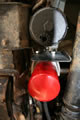 Coolant filter mounted opposite fuel filter